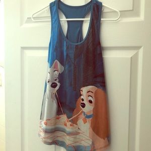 Lady and the Tramp tank top